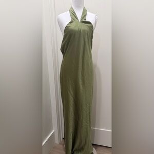 Nordstrom Petal and Pup Olive Dress